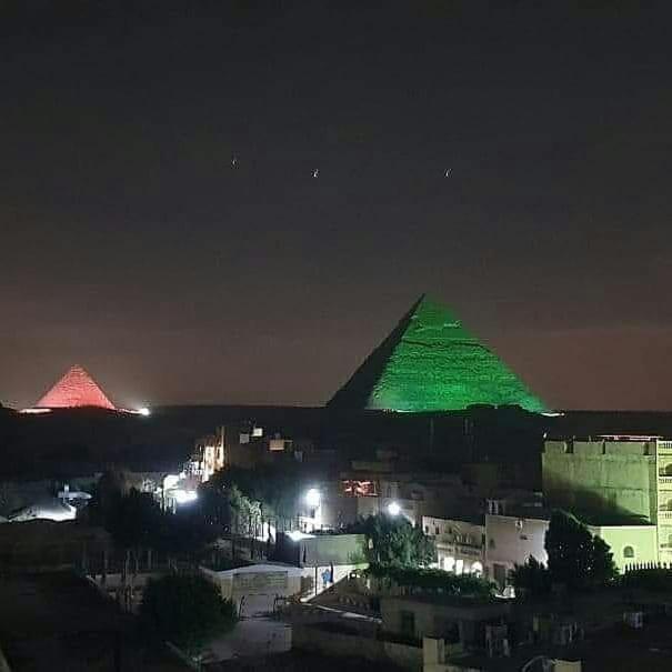 Maged Pyramids View Inn Kafrat al Jabal Екстер'єр фото