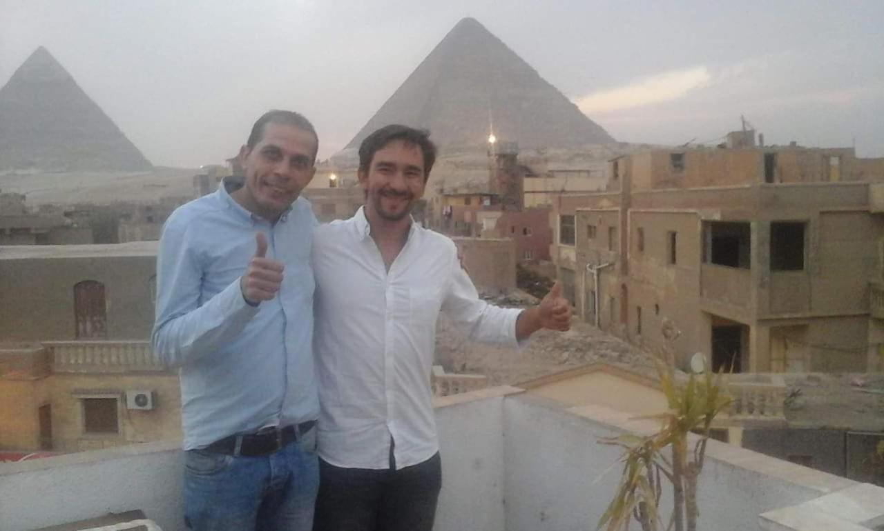 Maged Pyramids View Inn Kafrat al Jabal Екстер'єр фото
